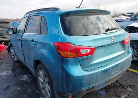 2014 Mitsubishi Outlander Sport Se z USA, uszkodzony, nr VIN 4A4AR4AU2EE031854